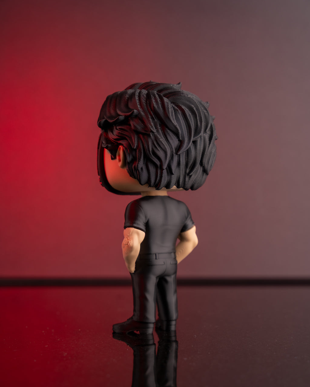 The Malicious Elite BookToy — morally grey book boyfriend figure, detail view