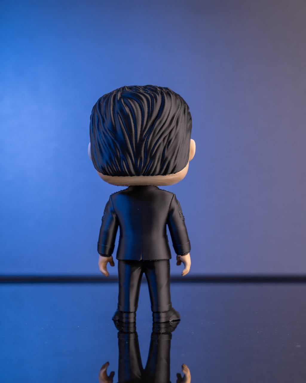 The Colonel chibi figure — limited edition of 50, multi-color 3D printed