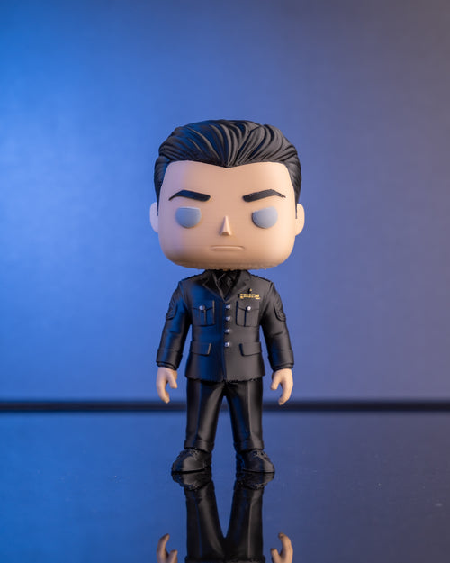 The Colonel — chibi military dark romance BookToy collectible figure, 15 cm