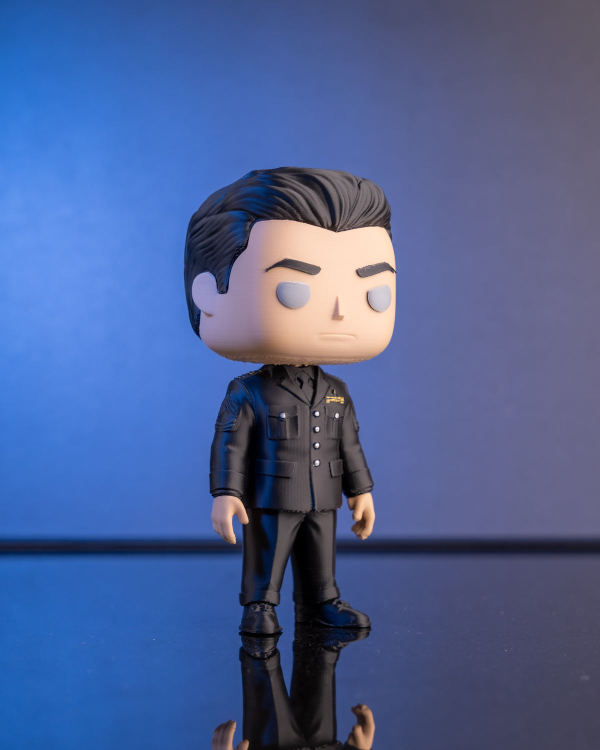 The Colonel BookToy figure — alpha book boyfriend gift for dark romance readers