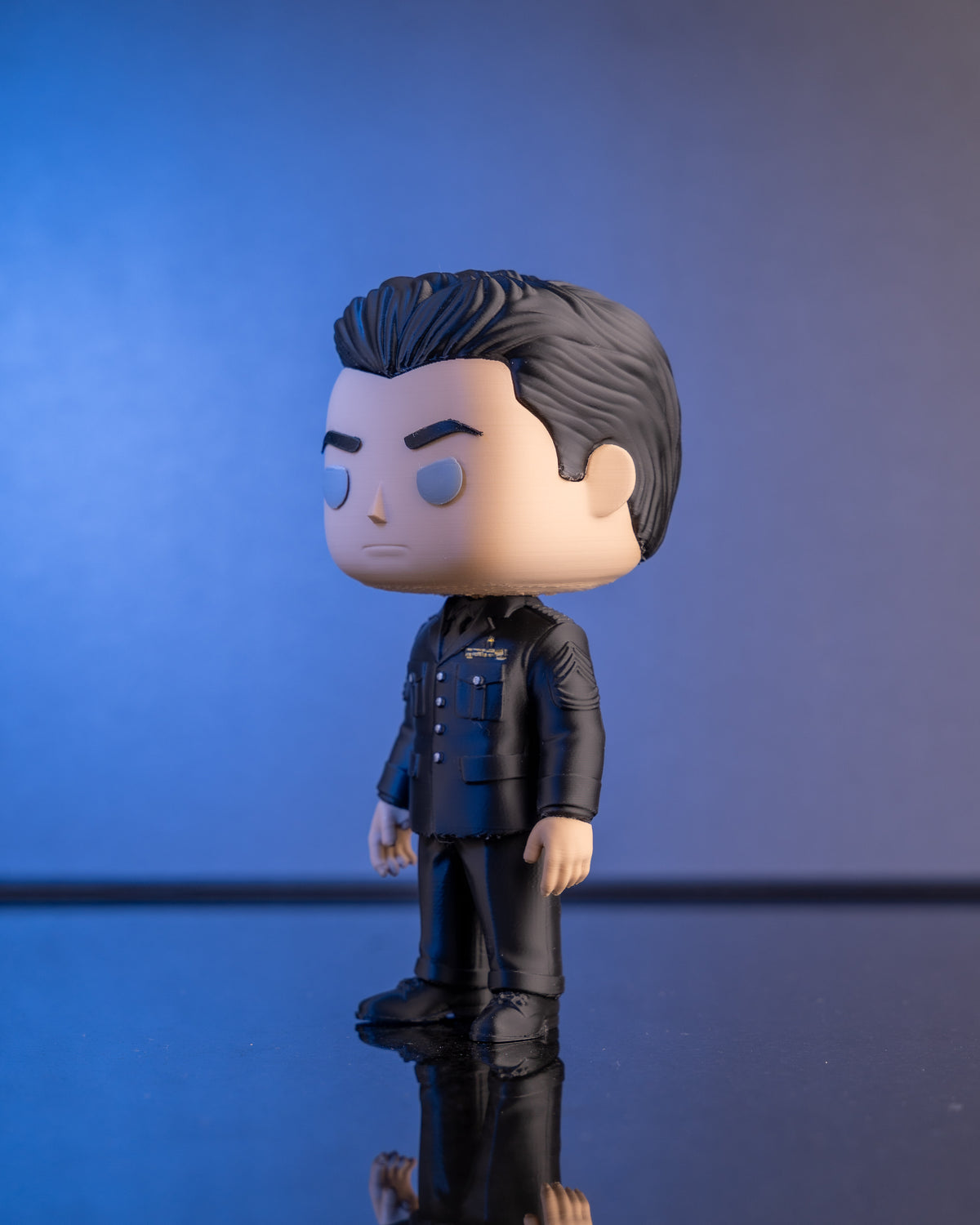 The Colonel collectible figure — hand-assembled and hand-detailed chibi BookToy